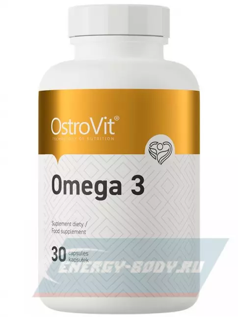 Omega 3 OstroVit OMEGA 3 30  гелевых капсул