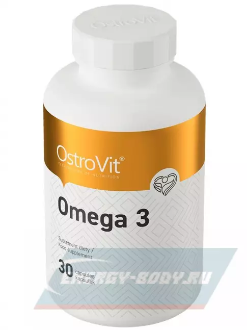 Omega 3 OstroVit OMEGA 3 30  гелевых капсул