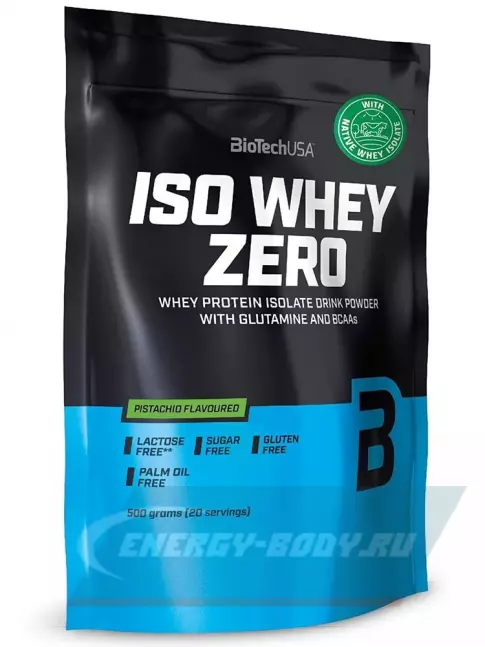 BioTechUSA Iso Whey Zero 500 г, Фисташки BioTechUSA Iso Whey Zero 500 г, Фисташки