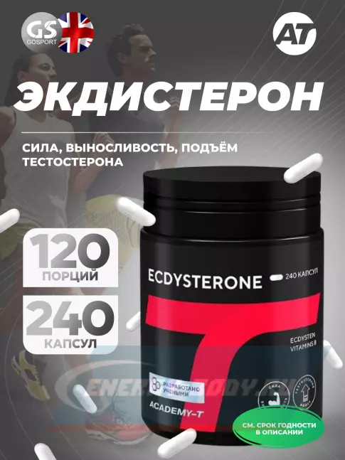 Академия-Т Ecdysterone 240 капсул Академия-Т Ecdysterone 240 капсул