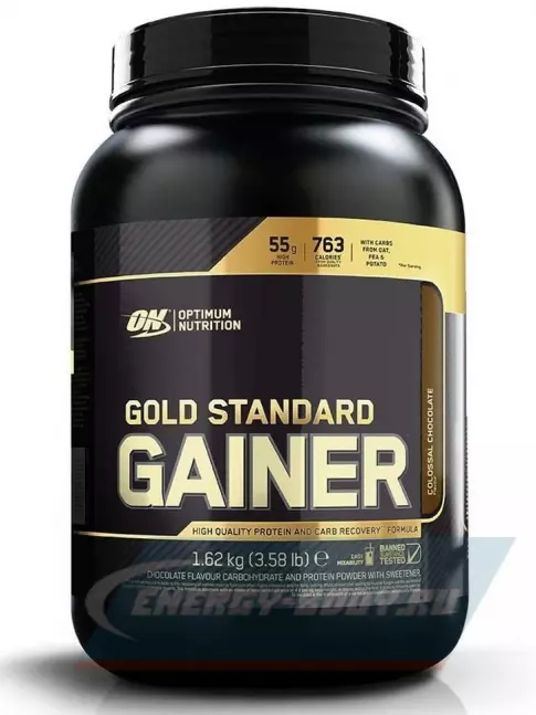 Гейнер Optimum Nutrition Gold Standard Gainer 1620 г, Шоколад