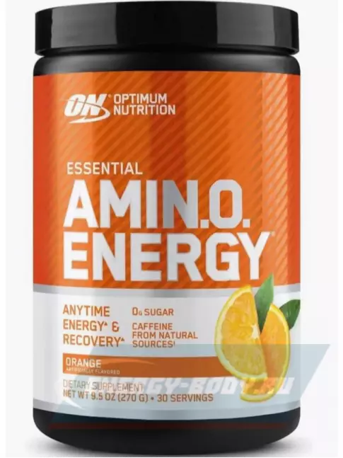 Аминокислотны Optimum Nutrition Essential Amino Energy 270 г, Апельсин