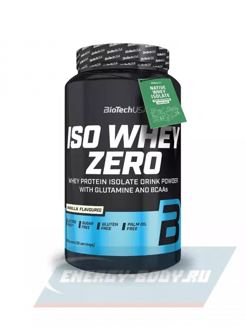  BioTechUSA Iso Whey Zero 908 г, Ваниль