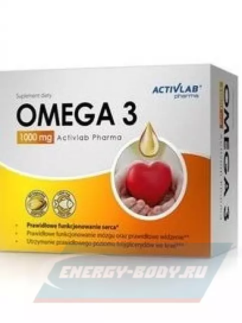 Omega 3 ActivLab Omega 3 1000 mg 60 капсул