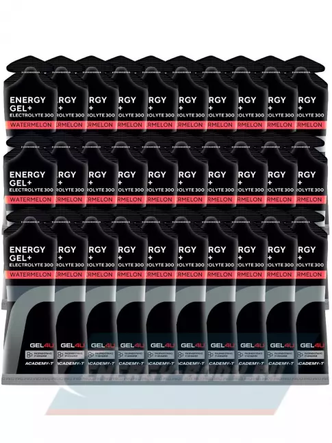 Энергетический гель GEL4U Energy GEL + Electrolyte 300 30 x 60 г, Арбуз