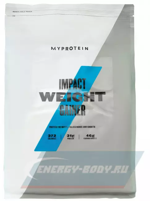 Гейнер Myprotein Impact Weight Gainer V2 2500 г, Шоколад