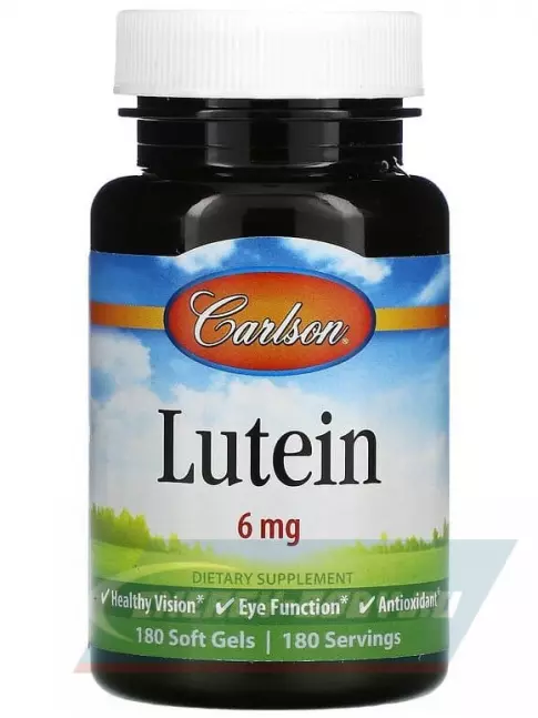  Carlson Labs Lutein 6 mg 180 капсул