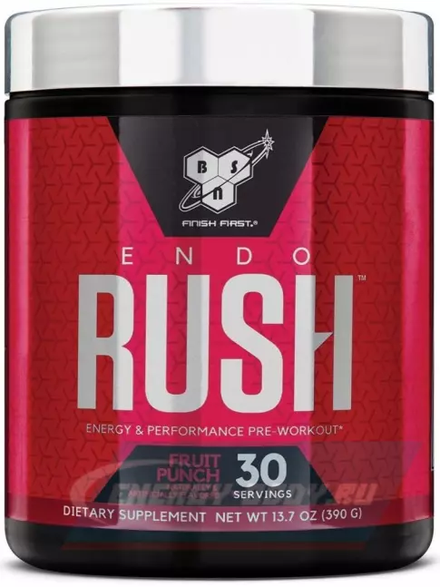 Предтерник BSN Endorush 390 г, Фруктовый пунш