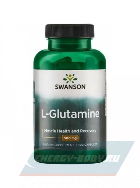 Глютамин Swanson L-Glutamine 100 капсул, Нейтральный