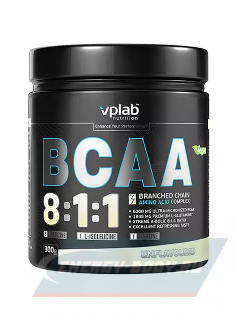 ВСАА VP Laboratory BCAA 8:1:1 300 гр, Нейтральный
