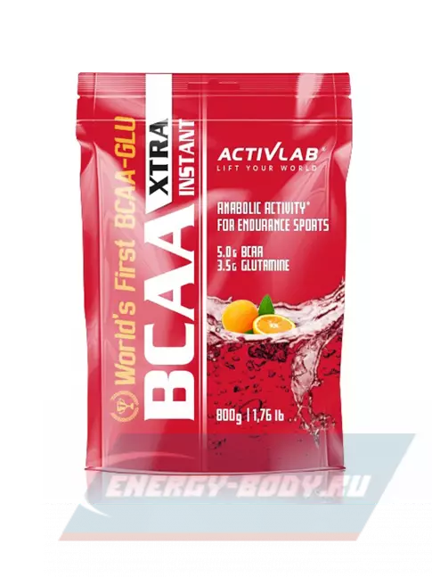 ВСАА ActivLab BCAA XTRA Instant 2:1:1 800 гр, Апельсин