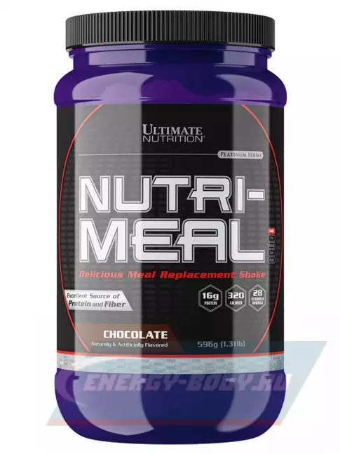  Ultimate Nutrition NUTRI-Meal 593 г, Шоколад