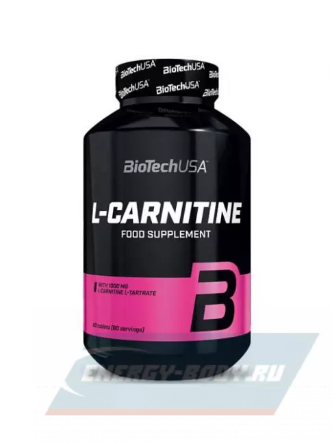 L-Карнитин BioTechUSA L-Carnitine 1000 mg 60 таблеток L-Карнитин BioTechUSA L-Carnitine 1000 mg 60 таблеток