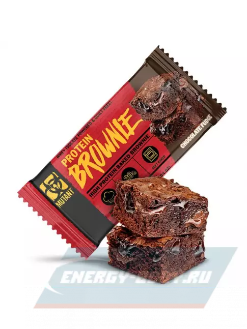 Батончик протеиновый Mutant Protein Brownie 58 г, Шоколадная помадка