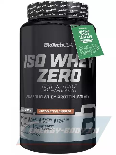  BioTechUSA Iso Whey Zero Black 908 г, Шоколад