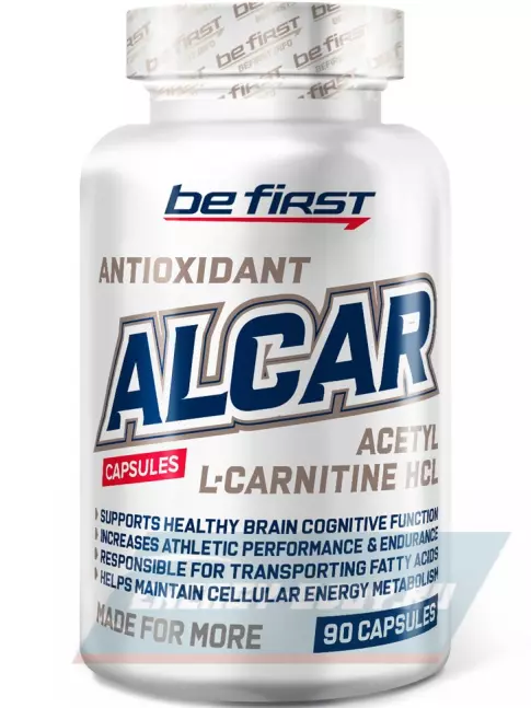 L-Карнитин Be First ALCAR (ацетил L-карнитин) 90 капсул