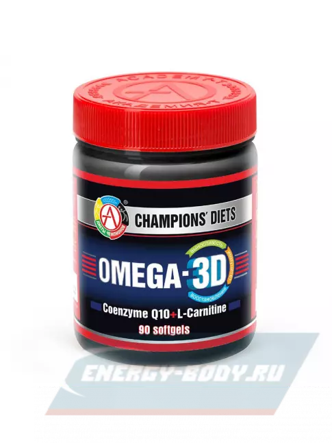 Omega 3 Академия-Т OMEGA-3D 90 капсул Omega 3 Академия-Т OMEGA-3D 90 капсул