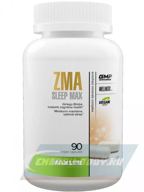  MAXLER ZMA Sleep Max (USA) 90 капсул, Нейтральный