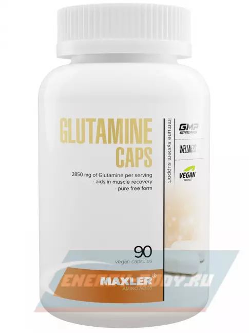 Глютамин MAXLER Glutamine Caps 90 капсул