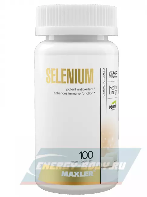 Минералы MAXLER Selenium 100 100 капсул