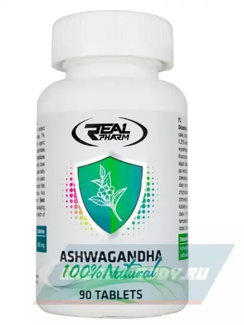  Real Pharm Ashwagandha 100% natural 90 таблеток