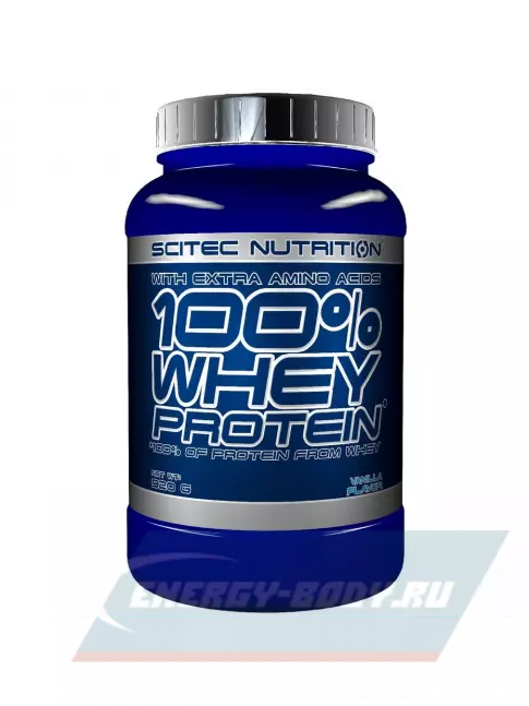  Scitec Nutrition 100% Whey Protein 920 г, Ваниль