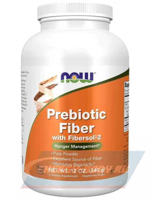 NOW FOODS Prebiotic Fiber with Fibersol-2 340 г