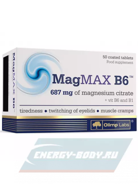  OLIMP MagMAX B6 50 таблеток