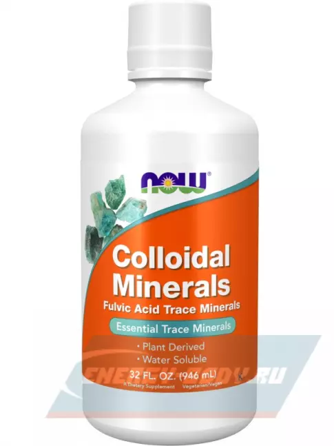 NOW FOODS Colloidal Minerals 946 мл NOW FOODS Colloidal Minerals 946 мл