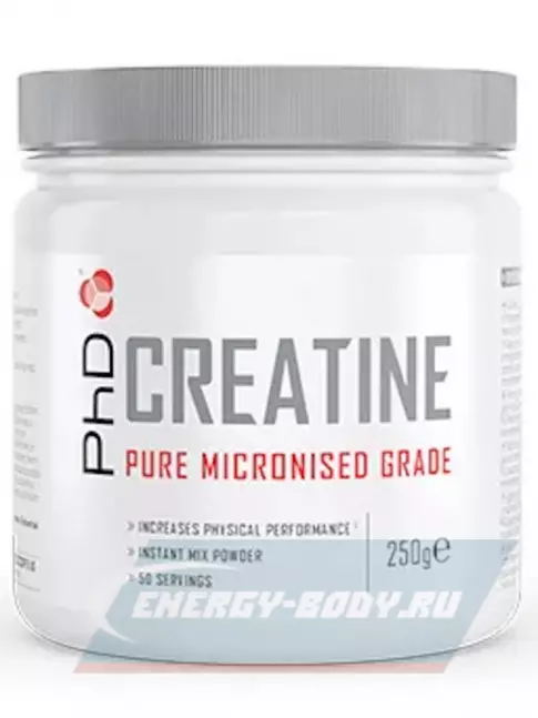  PhD Nutrition Креатин 250 г