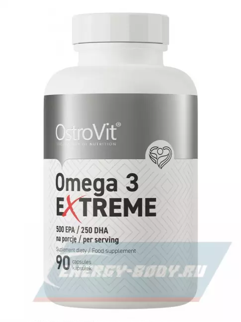 Omega 3 OstroVit Omega 3 Extreme 90 гелевых капсул