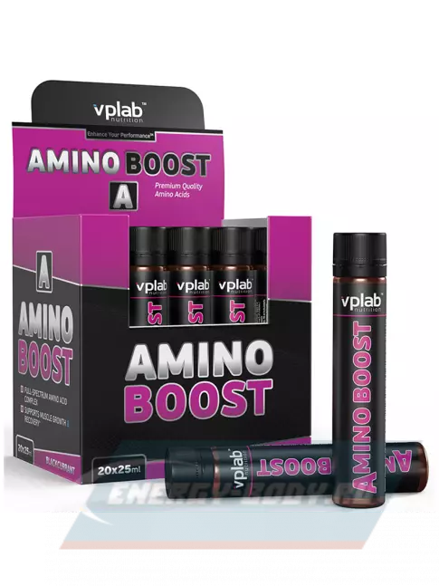 Аминокислотны VP Laboratory Amino Boost 20x25 мл, Черная смородина