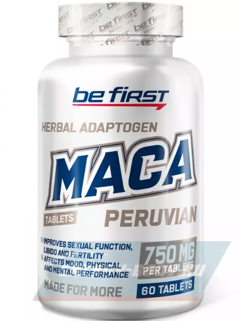  Be First MACA Peruvian (мака перуанская) 60 таблеток