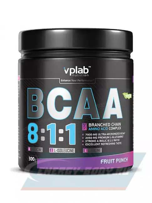 ВСАА VP Laboratory BCAA 8:1:1 300 гр, Фруктовый пунш