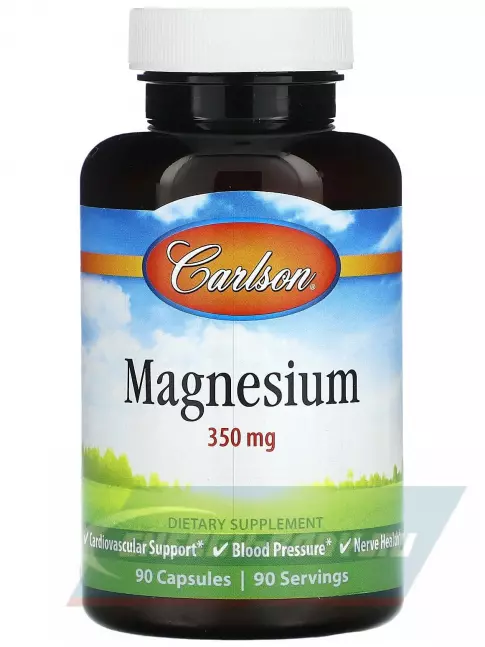  Carlson Labs Magnesium 90 капсул