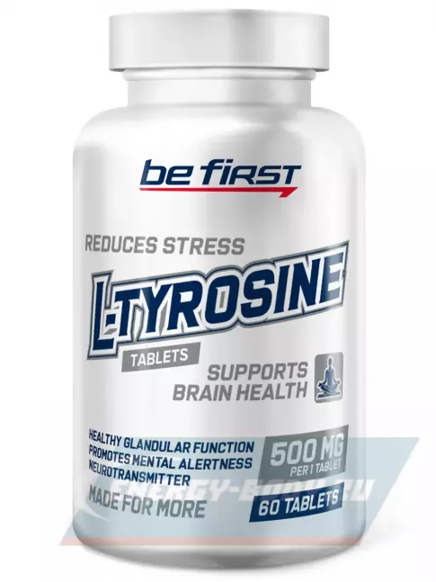 Аминокислотны Be First Tyrosine 60 таблеток Аминокислотны Be First Tyrosine 60 таблеток