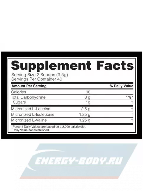 ВСАА Optimum Nutrition BCAA 5000 Powder 2:1:1 380 г, Апельсин