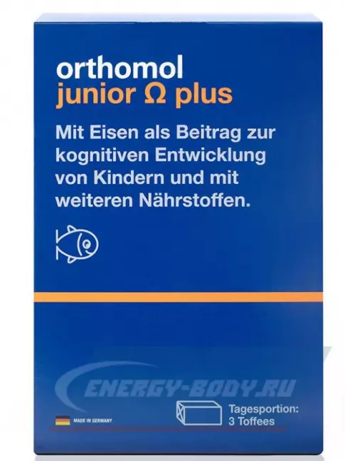 Omega 3 Orthomol Junior Omega plus курс 30 дней Omega 3 Orthomol Junior Omega plus курс 30 дней