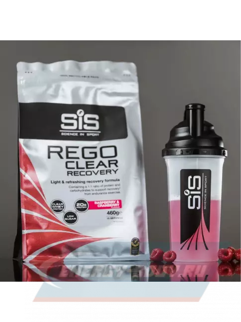 Предтерник SCIENCE IN SPORT (SiS) REGO Clear Recovery 460 г, Малина - клюква