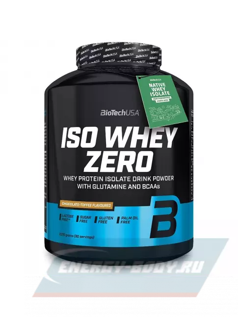  BioTechUSA Iso Whey Zero 2270 г, Шоколадная ириска
