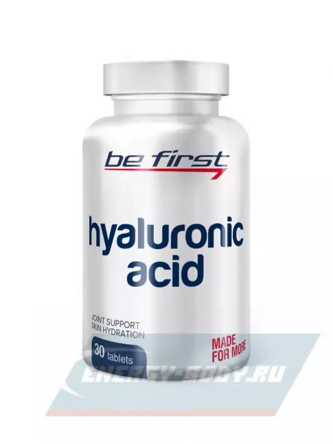 Суставы, связки Be First Hyaluronic Acid 30 таблеток