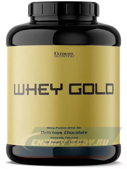  Ultimate Nutrition Whey Gold 2270 г, Шоколад