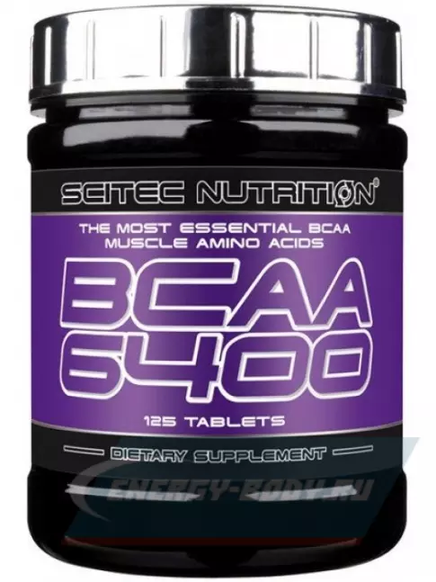 ВСАА Scitec Nutrition BCAA 6400 125 таблеток