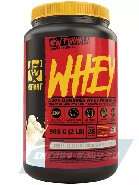 Mutant Whey 908 г, Ванильное мороженое