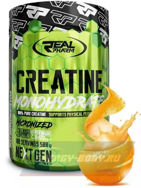  Real Pharm Creatine 500 г, Апельсин