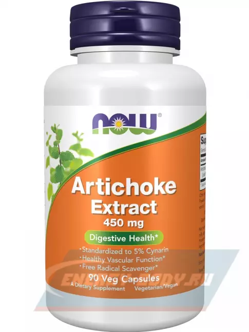  NOW FOODS Artichoke Extract 450 mg 90 капсул