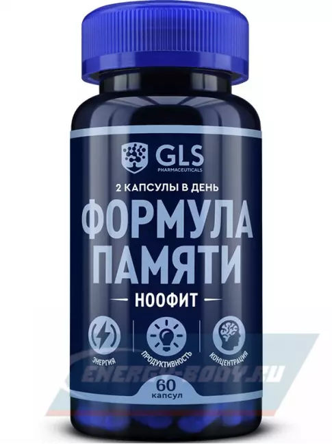 GLS pharmaceuticals Формула памяти - Ноофит 60 капсул