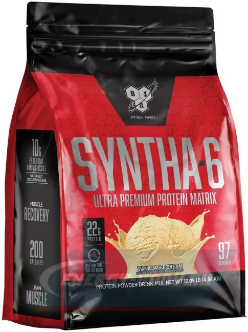  BSN SYNTHA-6 4560 г, Ванильное мороженное