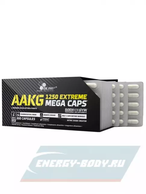  OLIMP AAKG 1250 EXTREME MEGA CAPS 300 капсул