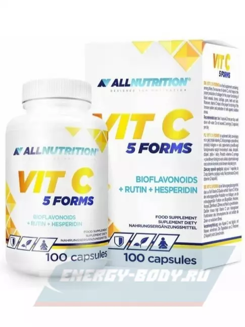  All Nutrition VIT C 5 FORMS 100 капсул